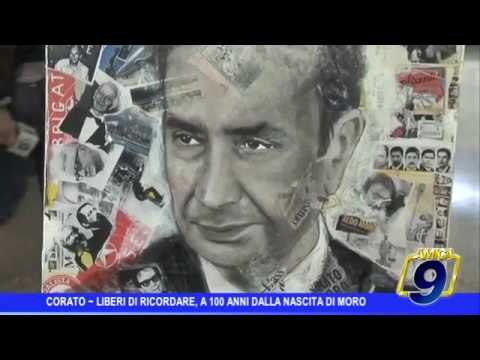 Corato | Liberi di ricordare, a 100 anni dalla nascita di Moro