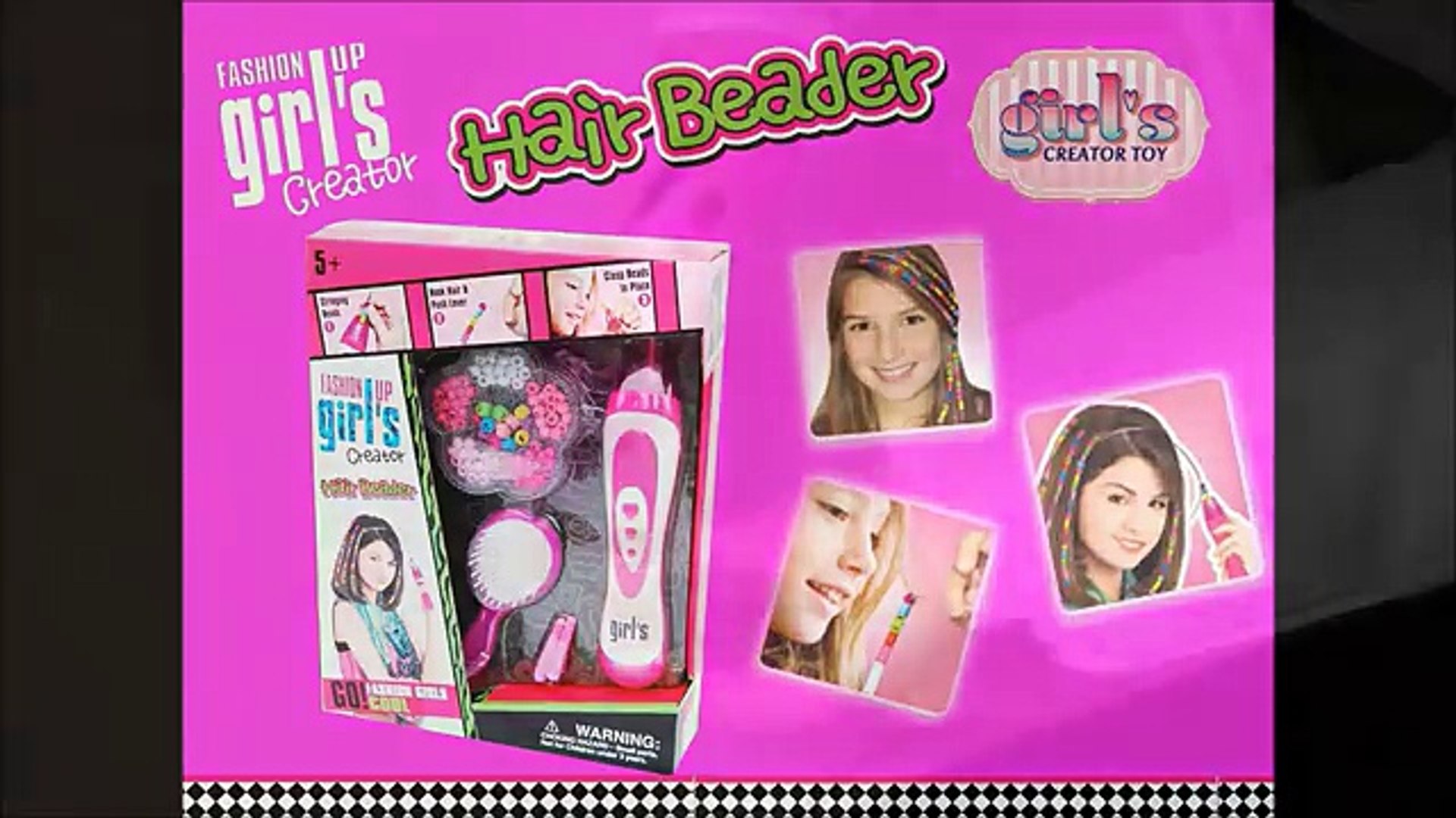Girl's Creator Toy Hair Beader - video Dailymotion