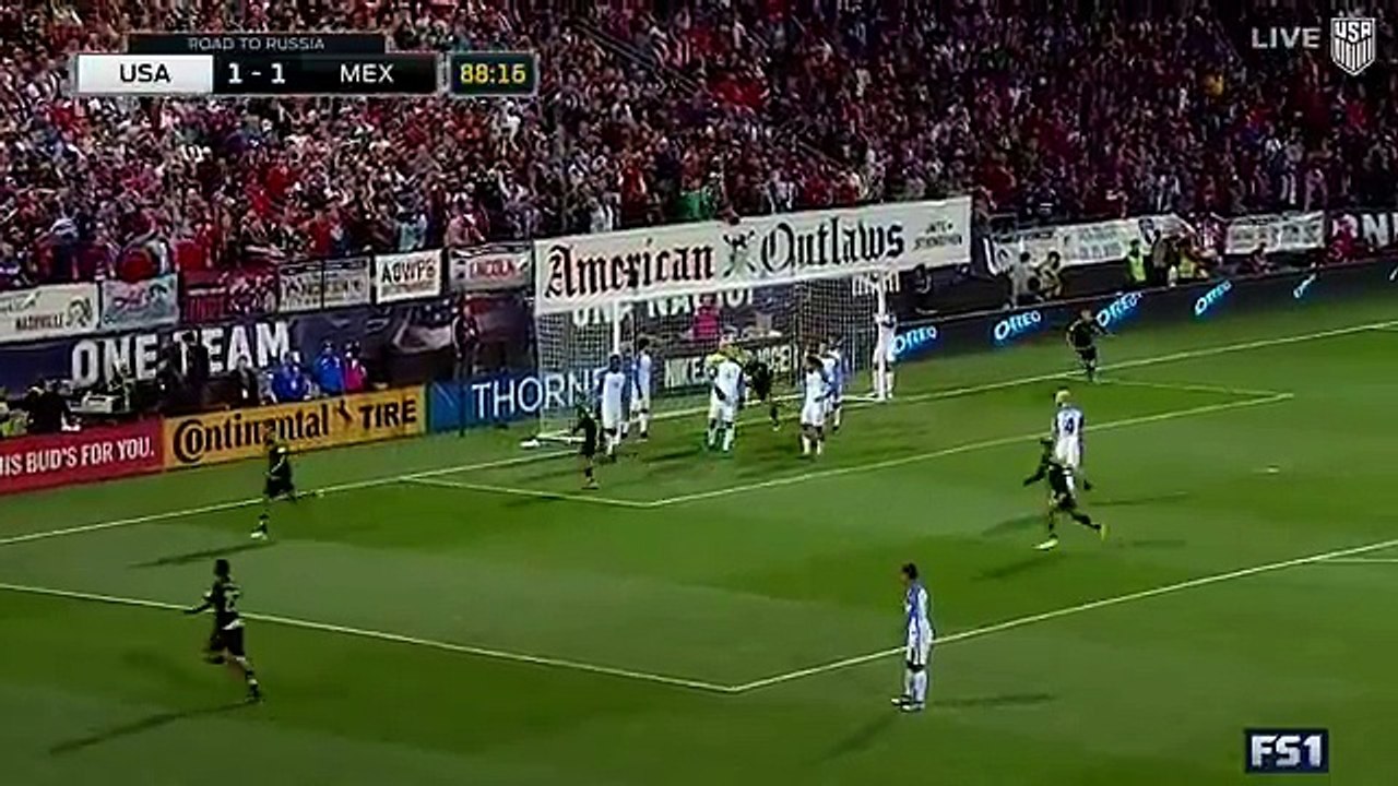 Goal Rafael Márquez - USA VS Mexico (1-2)