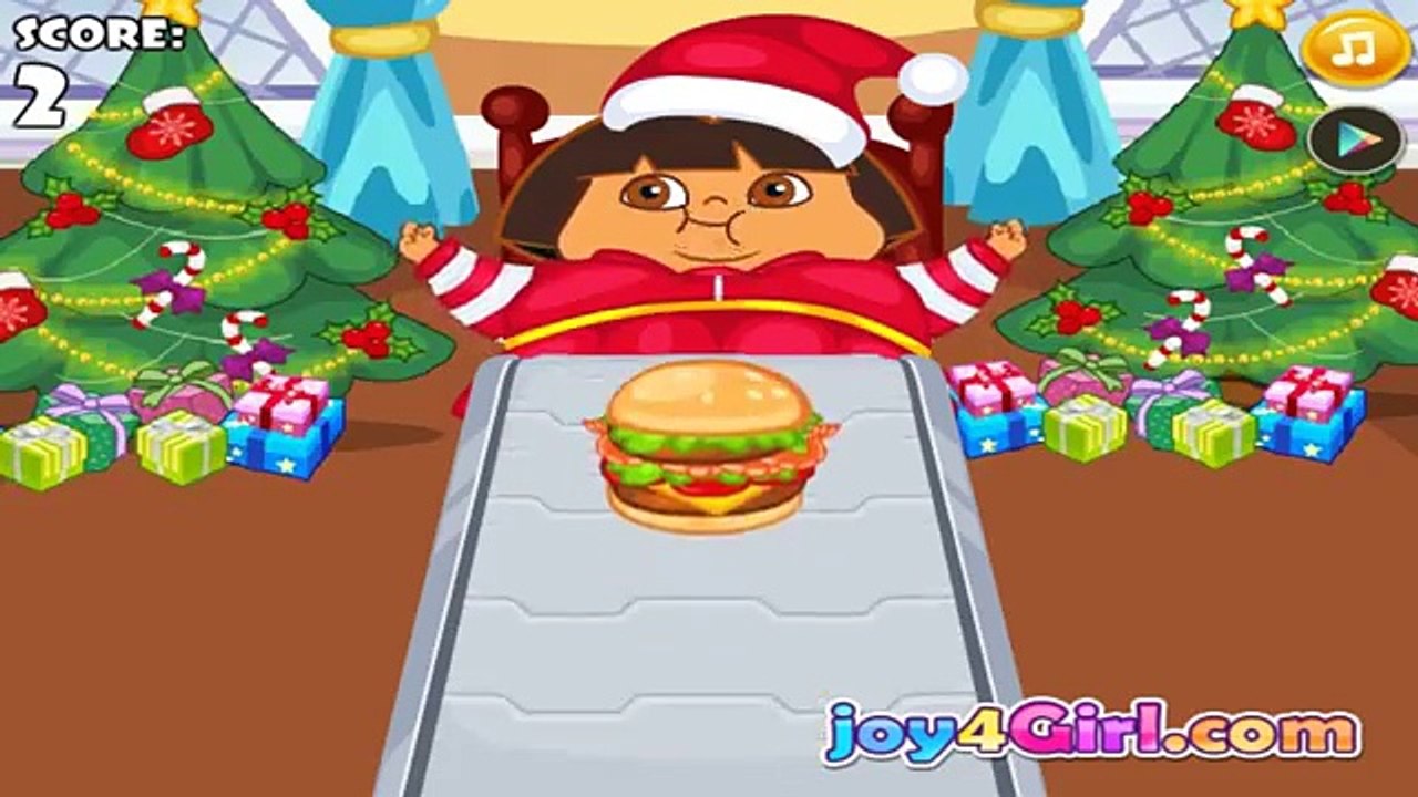 Dora the Explorer - Fat Dora Eat Eat Eat | Best Baby Games For Girls | Games For Kids