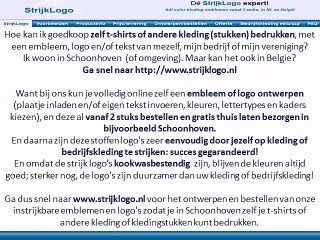 Zelf kleding bedrukken Schoonhoven