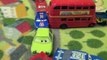 Disney Cars Traffic Jam with Toys from Original Cars and Cars 2 Diecast Collection in a Pile Up
