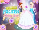 Frozen Disney Princess Elsa and Anna Design Wedding Dress Best Girls Games