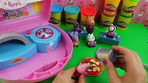 Play doh Pizza How to make Pizza MARGHERITA whit Peppa pig