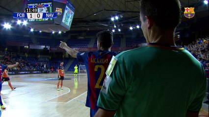 [HIGHLIGHTS] FUTSAL (LNFS): FC Barcelona Lassa – Ribera Navarra (7-1)