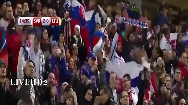 Slovakia vs Lithuania 4-0 All Goals & Highlights [11.11.2016] World Cup - Qualification