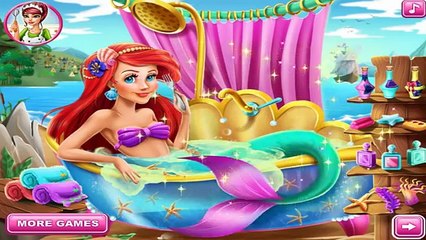 Disney Little Mermaid Ariel Ocean Swimming Children Cartoon Games for Kids