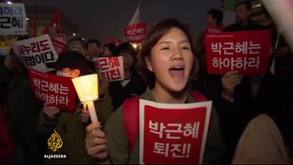 South Korea: Protesters demand President Park step down