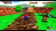 Super Mario 64-Course 1-Bob-Omb Battlefield-Shoot to the Island in the Sky-Star 3