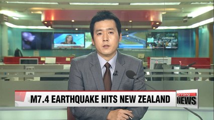 Powerful earthquake hits South Island of New Zealand on Sunday