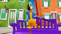 I Went to School One Morning Cartoon Nursery Rhyme | 3D Nursery Rhymes for Children