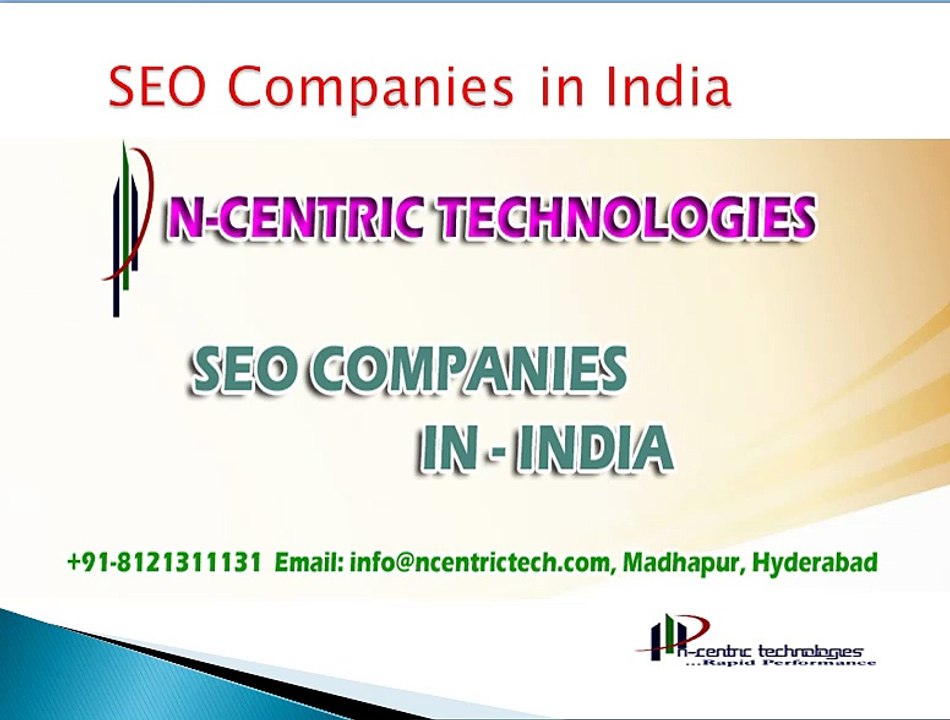 SEO Companies in India | SEO Companies
