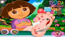 Dora the Explorer - Dora Girl Foot Injured - Best Baby Games For Kids