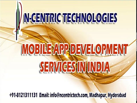Mobile App Development Services in India | Mobile App Services