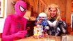 Spiderman & Frozen Elsa vs Maleficent! Elsa & Anna are Kidnapped Fun Superhero Movie in Real Life ׃)