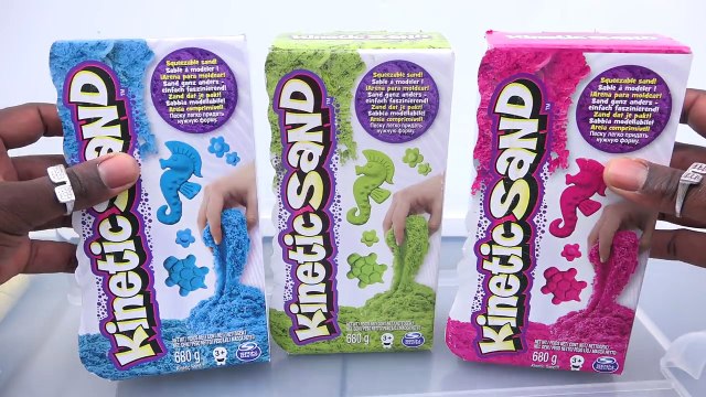 DIY How To Make Colors Kinetic Sand Hello Kitty Learn Colors Kinetic Sand-FElBnMh7AB0