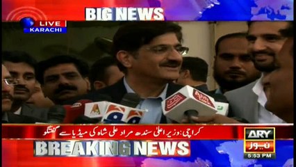 Murad Ali Shah says working to make Karachi situation better