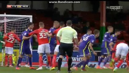 Lloyd Jones Goal HD - Swindon Town 2-0 Charlton Athletic - 12/11/16
