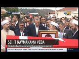 Şehit Derik Kaymakamı Fatih Safitürk'ün Babasının Cenaze namazı konuşması