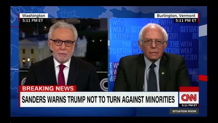 Bernie Sanders On Donald Trump