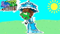 PEPPA PIG Plants Vs Zombies Transforming NEW PVZ Coloring Cartoon Painting FULL Episodes For Kids