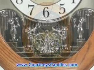 Nostalgia Oak Rhythm Small World Clock