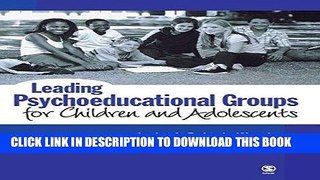 [PDF] Leading Psychoeducational Groups for Children and Adolescents Popular Online