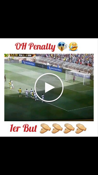 south Africa VS Sénégal - 1er But pour l'Afrique du Sud