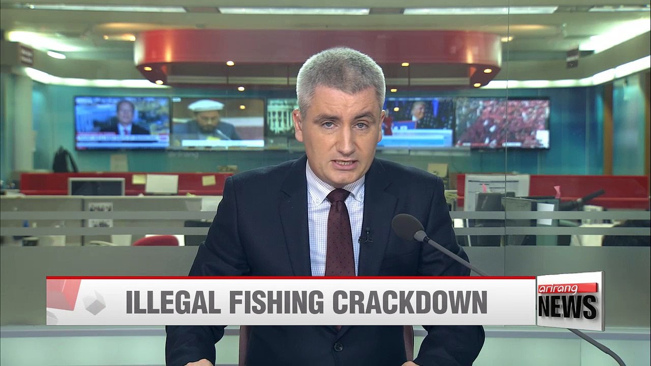 Coast Guard fires machine gun rounds to disperse Chinese trawlers fishing illegally