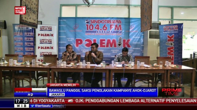 Bawaslu Panggil Saksi-Saksi Penolakan Kampanye Ahok-Djarot