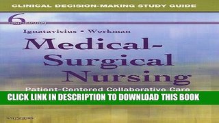 [PDF] Clinical Decision-Making Study Guide for Medical-Surgical Nursing: Patient-Centered