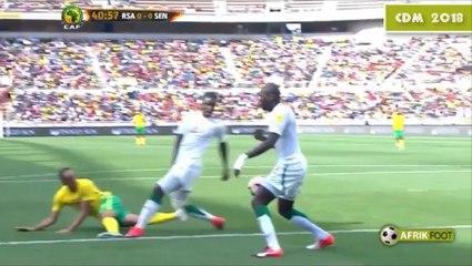 South Africa's gets penalty for a ball hitting a knee vs Senegal!