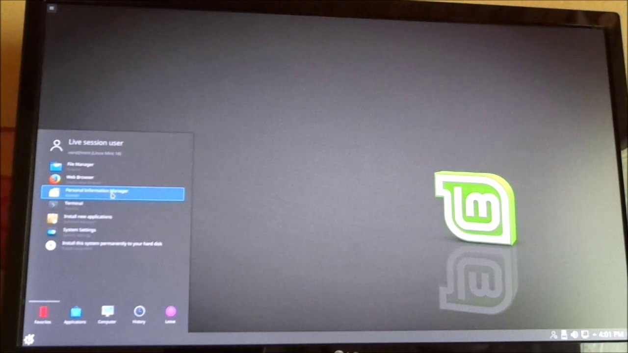 Créer un Live DVD de Linux Mint 18 - KDE