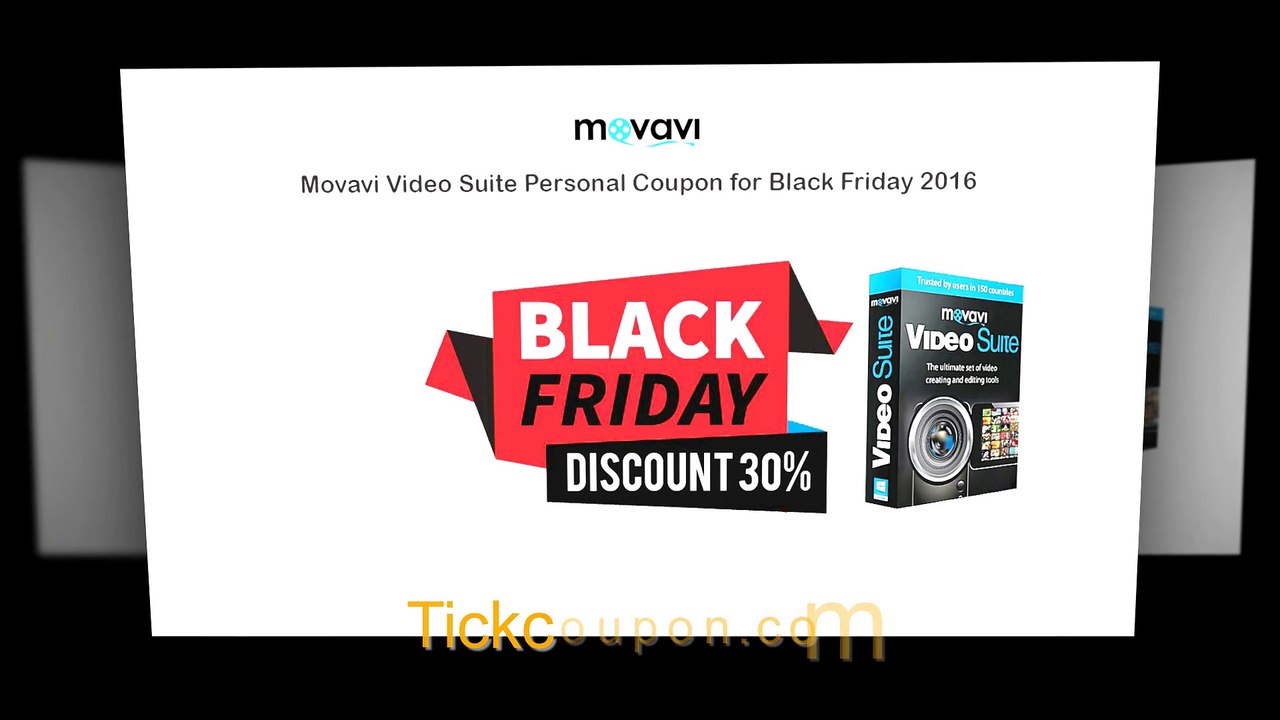 30% OFF Movavi Video Suite Personal coupon for Black Friday 2016