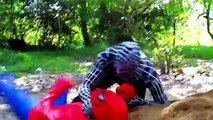 Spiderman Vs Black Spider man (Venom) Fight In Real Life Superheroes Battle !! Superhero funny movie