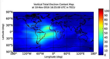 NASA版 TEC Map 20161111