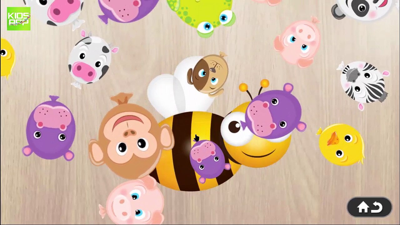 Learn Animals - 10 Animals Puzzle For Kids (Part 2) | Kids App 2016