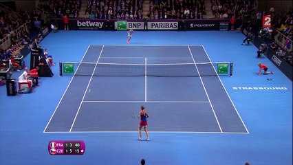 Fed Cup : Quel retour de Mladenovic sur le service de Pliskova