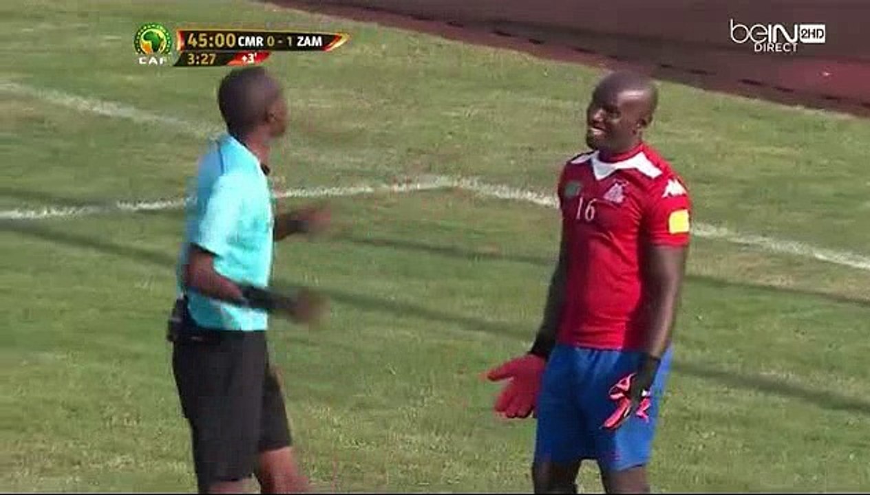 Vincent Aboubakar Penalty Goal HD -Cameroon 1-1 Zambia 12.11.2016