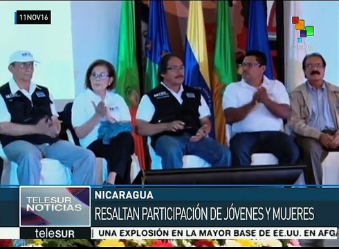 Nicaragua: observatorio electoral avala resultados electorales