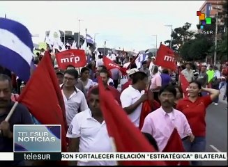 Download Video: Hondureños protestan ante una posible reelección del presidente