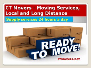 CT Moving Company - CT Movers - Local Movers CT