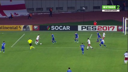 Valeri Qazaishvili Goal HD - Georgia	1-0	Moldova 12.11.2016