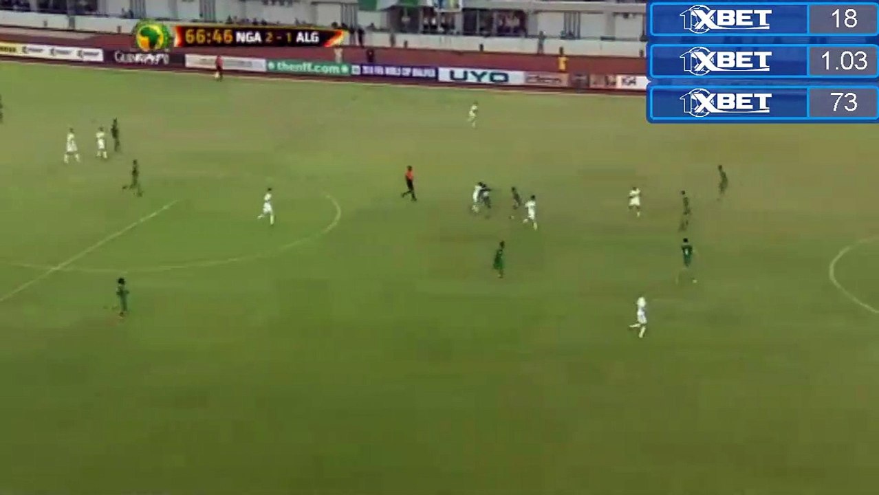 Nabil Bentaleb Goal HD - Nigeria 2-1 Algeria - 12.11.2016 HD