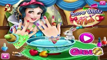 Disney Game - Princess Snow White Nails Game Video for Kids