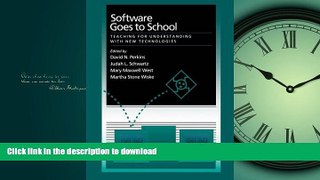 READ BOOK  Software Goes to School: Teaching for Understanding with New Technology FULL ONLINE