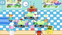 Hippo Peppa Cafe Shop Part 2 | Peppa Kids Mini Games | Peppa Android Games