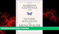 Best book  Natural Solutions to Menopause