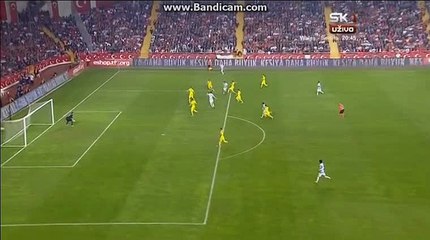 Burak Yilmaz Goal HD Turkey 1-0 Kosovo 12.11.2016