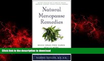 liberty books  Natural Menopause Remedies: Which Drug-Free Cures Really Work